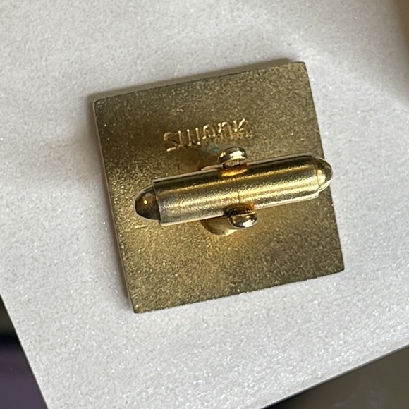 💕Vintage Enamel Swank Cufflinks💕 - Picture 4 of 6